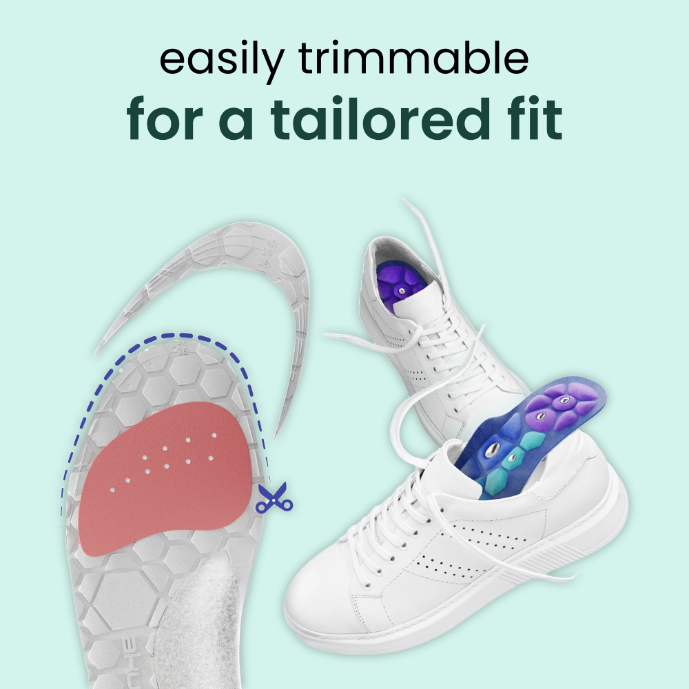 acusoles - magnetic acupressure shoe insoles